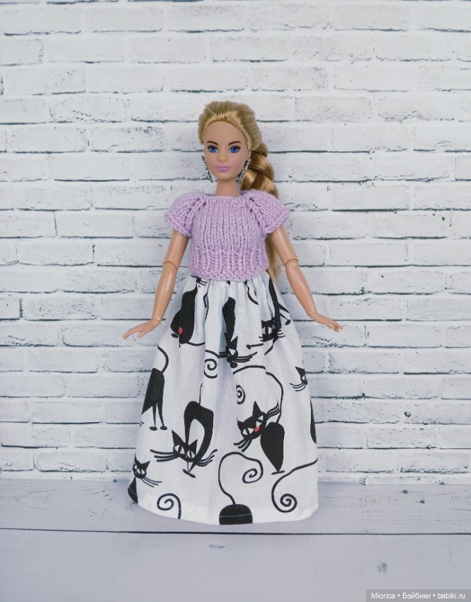 Комплект для Барби-пышки — Одежда для кукол