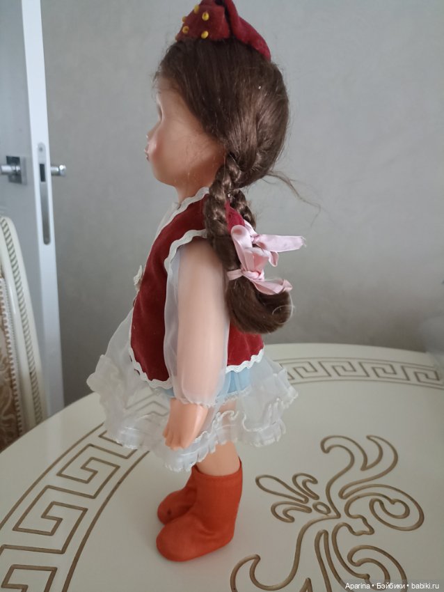 Винтажная паричковая кукла СССР (фото 7)