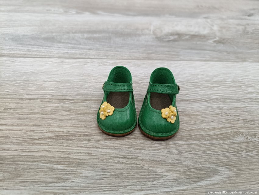 Туфельки для кукол паола рейна 4,8х2,3 см