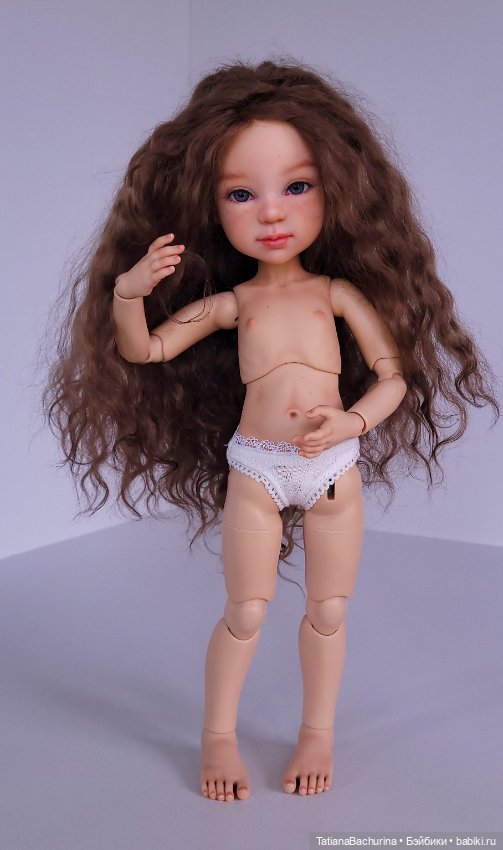 Диана на шарнирном теле — ООАК (кастом куклы) (фото 3)