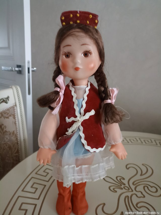 Винтажная паричковая кукла СССР (фото 3)