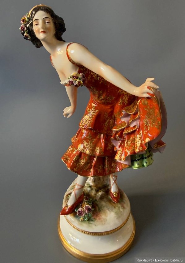 Анна Павлова в роли Китри. Volkstedt (фото 6)