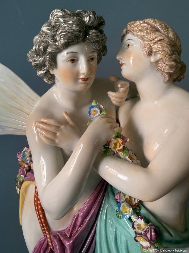 Амур и Психея . Meissen, Германия (фото 3)
