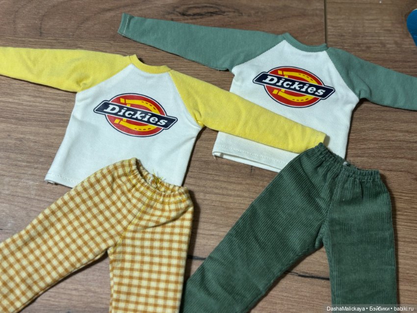 Комплекты одежды на экшенов 1/6