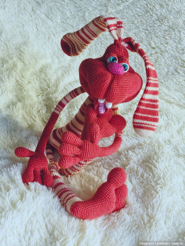 Заяц Кекс — Авторские игрушки (фото 2)