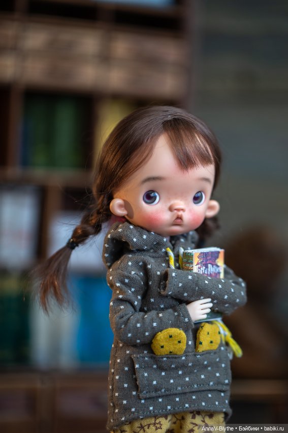 Кукла Bubble с макияжем — ООАК (кастом куклы)
