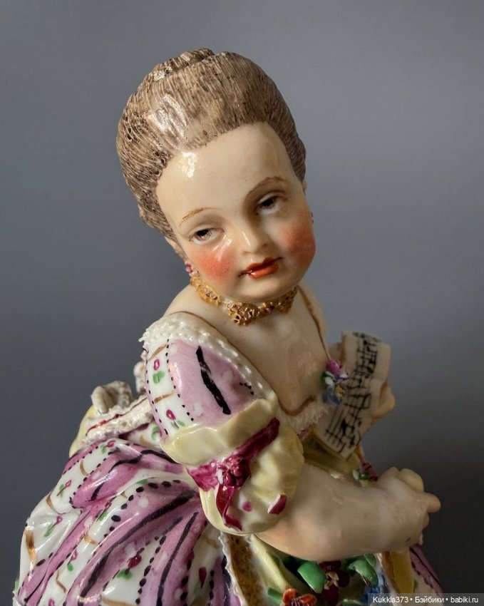 Парные антикварные статуэтки. Meissen,Германия (фото 4)