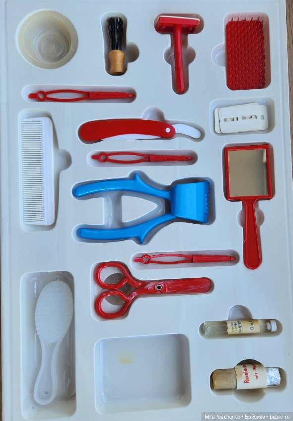 Детский парикмахер, набор ГДР (PIKO Spielwaren GmbН)) (фото 6)