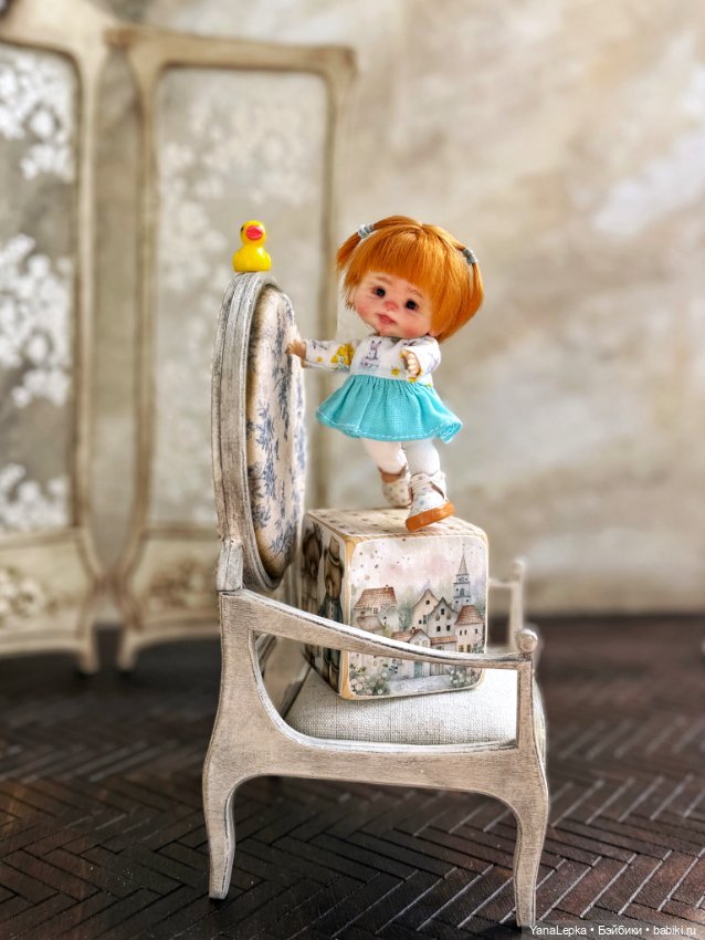 Куколка мини ob11 — Авторские куклы (фото 2)