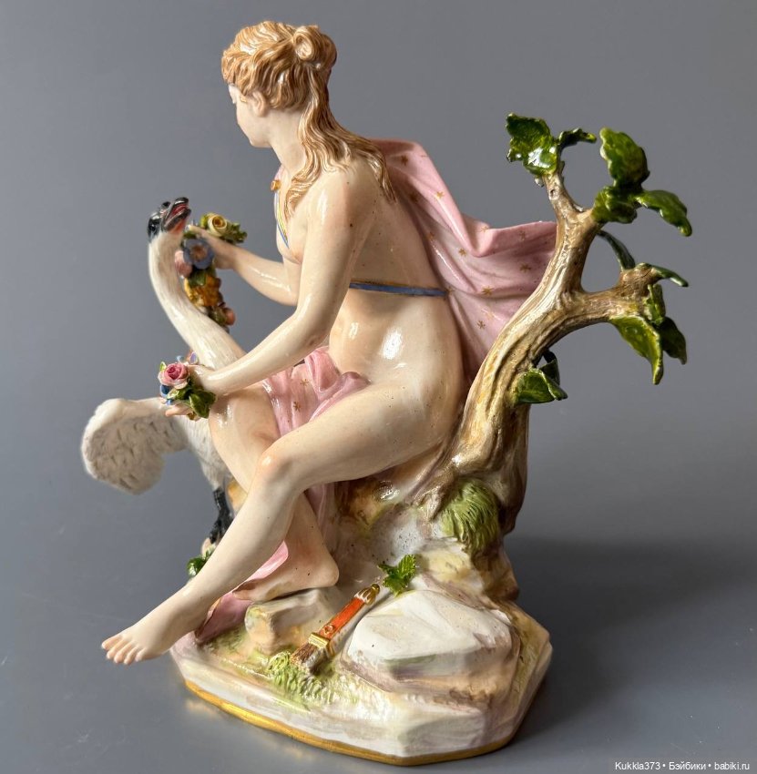 Леда и лебедь. Meissen,Германия (фото 5)