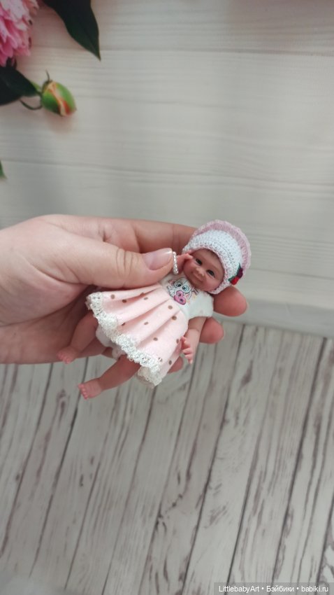 Силиконовая малышка 11 см (фото 3)