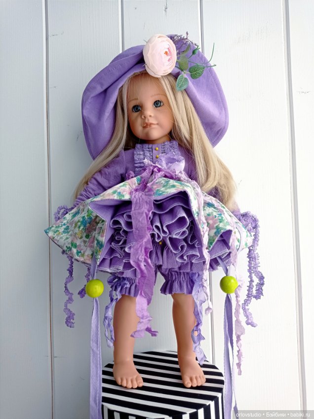 Платье 💜 "Лавандовое блаженство" 💜 для Готц/Zwergnase (фото 5)