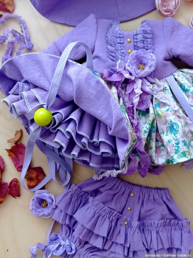 Платье 💜 "Лавандовое блаженство" 💜 для Готц/Zwergnase (фото 3)