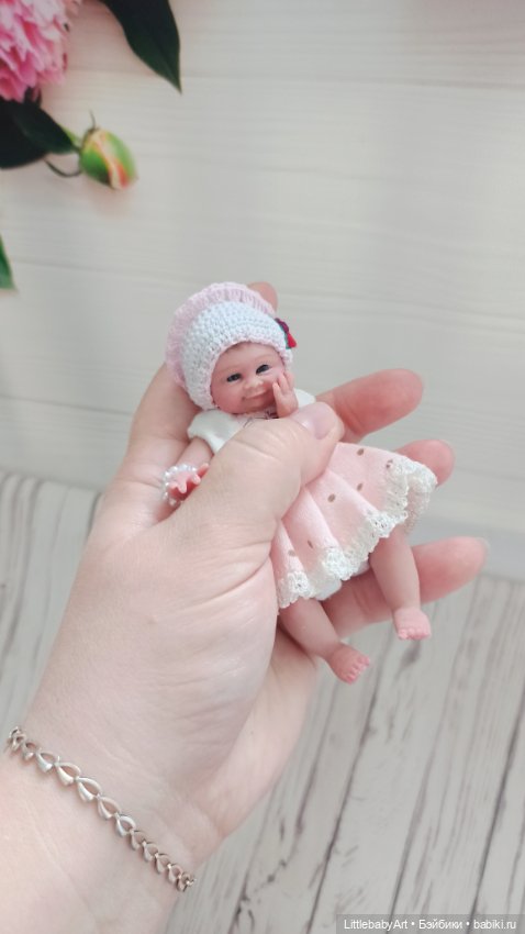 Силиконовая малышка 11 см (фото 5)