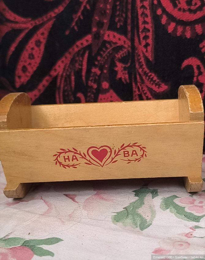 Винтажные кроватки для пупсиков (фото 6)
