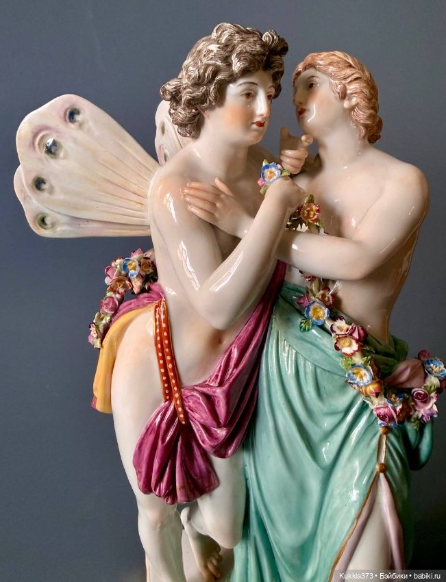 Амур и Психея . Meissen, Германия (фото 2)