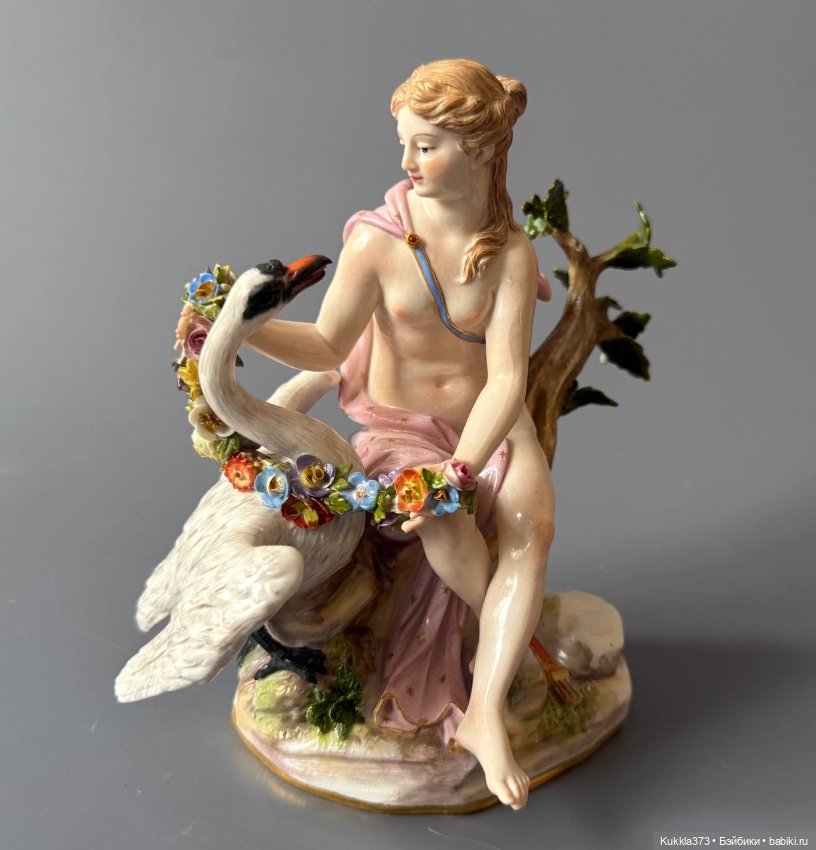 Леда и лебедь. Meissen,Германия (фото 3)