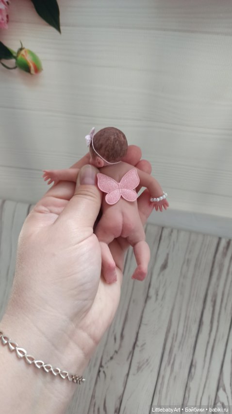 Силиконовая малышка 11 см (фото 6)