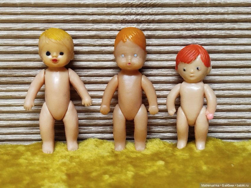 Пупсики резиновые времён СССР