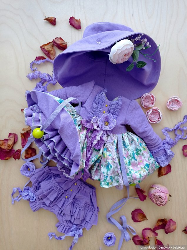 Платье 💜 "Лавандовое блаженство" 💜 для Готц/Zwergnase (фото 6)