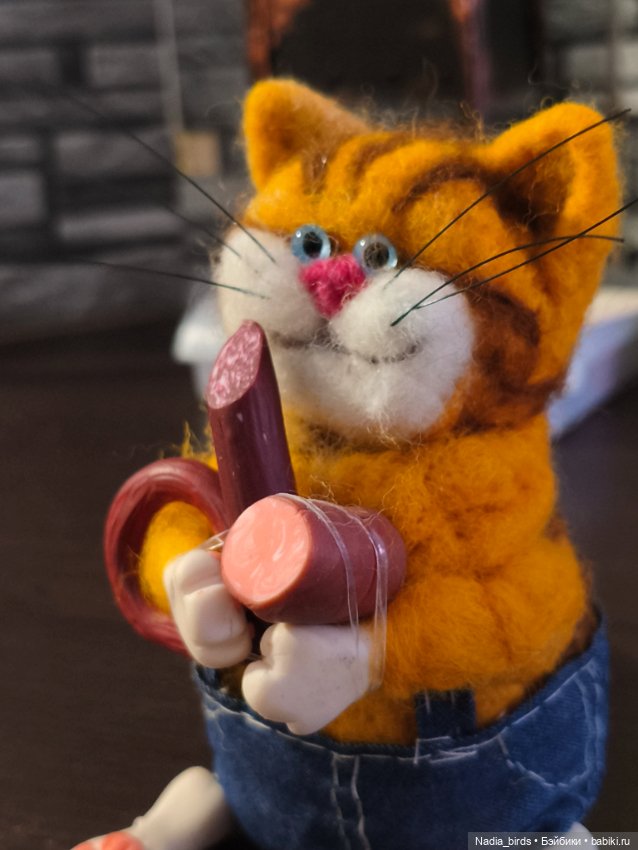 Вася (версия 2) — Авторские игрушки (фото 5)