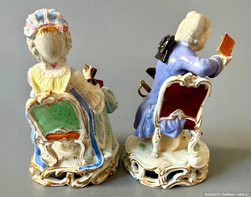 Парные статуэтки . Meissen,Германия (фото 7)