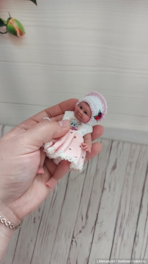 Силиконовая малышка 11 см (фото 4)