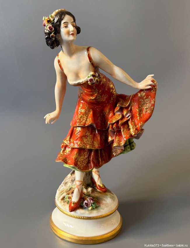 Анна Павлова в роли Китри. Volkstedt (фото 4)