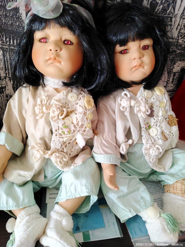 Кукла фарфоровая Linda Valentino Mishel