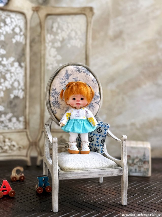 Куколка мини ob11 — Авторские куклы (фото 7)