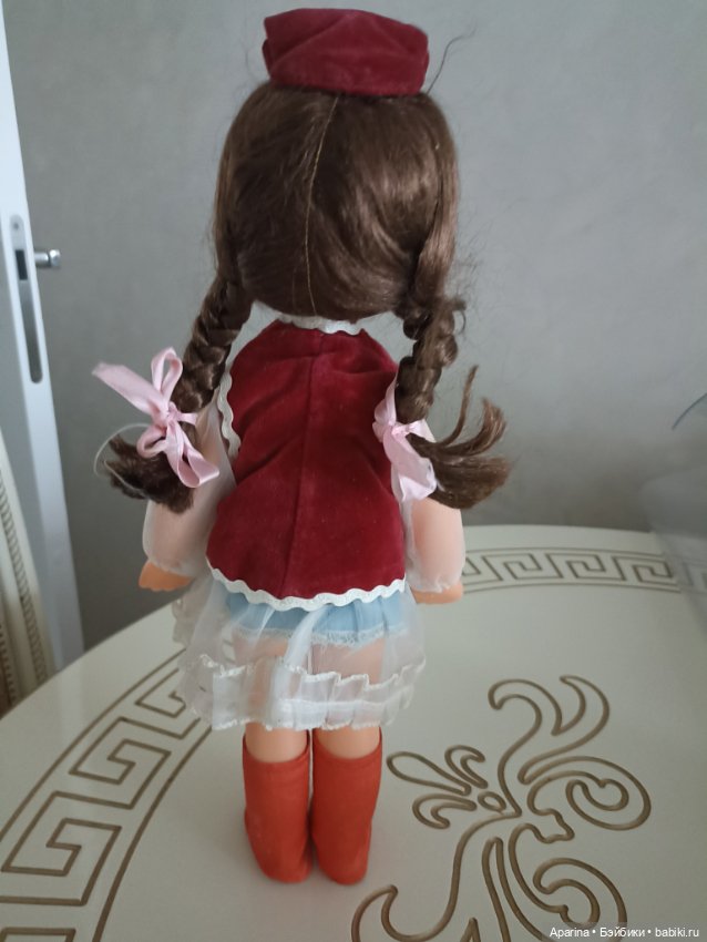 Винтажная паричковая кукла СССР (фото 5)
