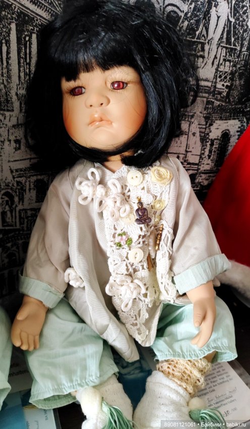 Кукла фарфоровая Linda Valentino Mishel (фото 9)