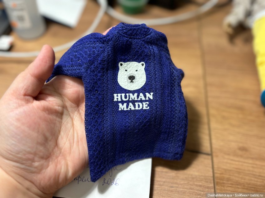 Вязаный свитер для экшенов 1/6 (фото 2)