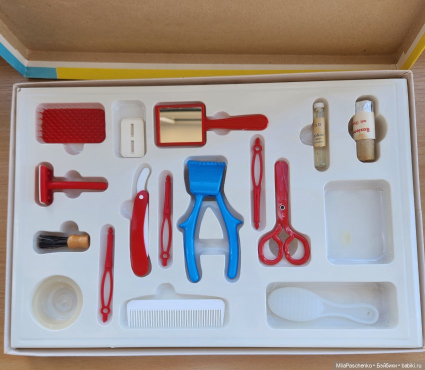 Детский парикмахер, набор ГДР (PIKO Spielwaren GmbН))