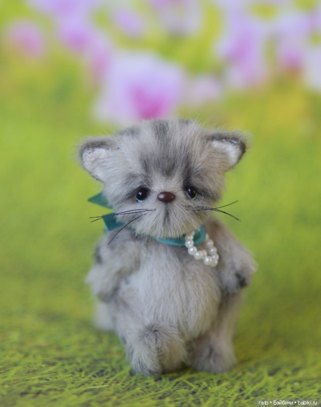 Милый котёнок Васятка от Ольги Беловой