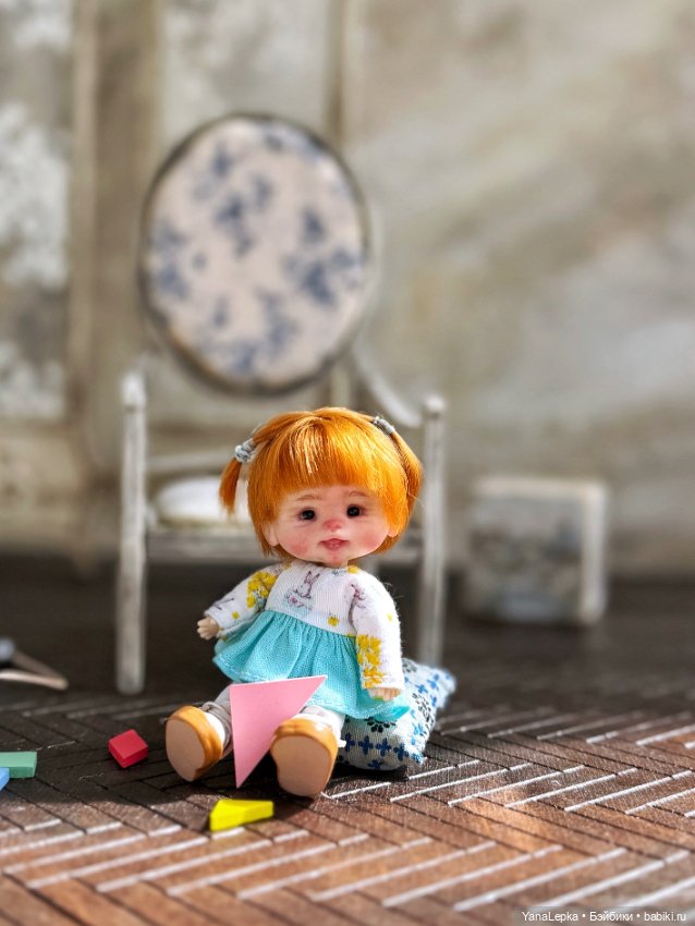 Куколка мини ob11 — Авторские куклы (фото 5)
