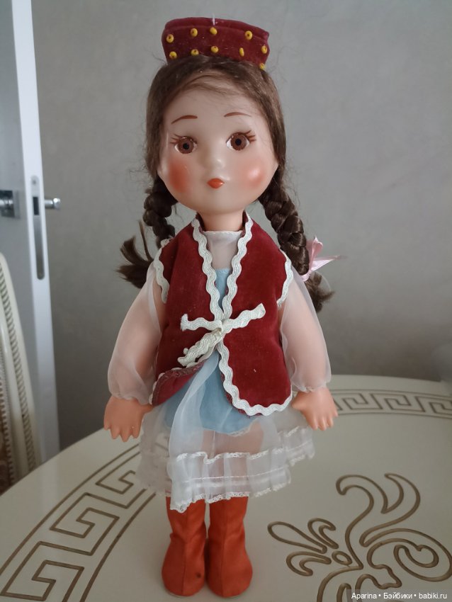 Винтажная паричковая кукла СССР (фото 8)