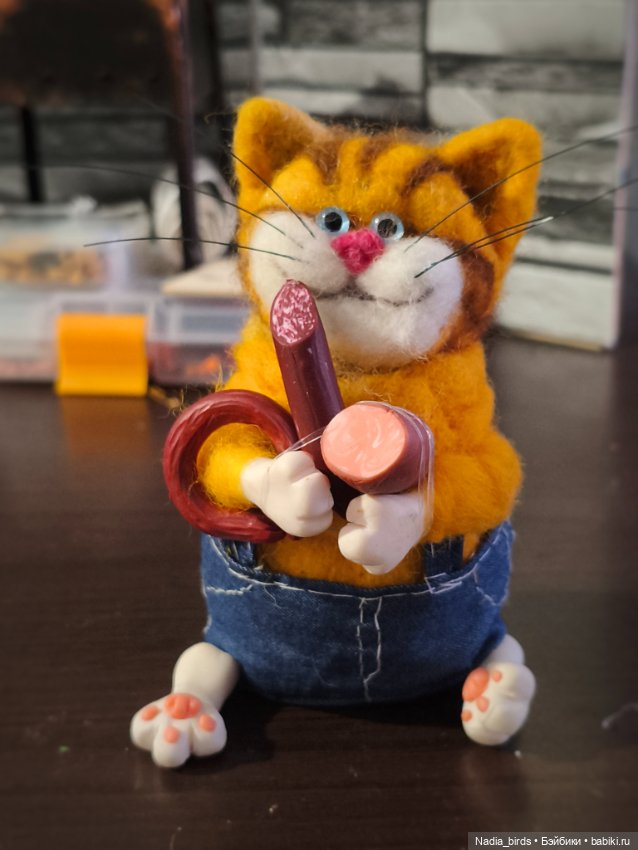 Вася (версия 2) — Авторские игрушки (фото 4)