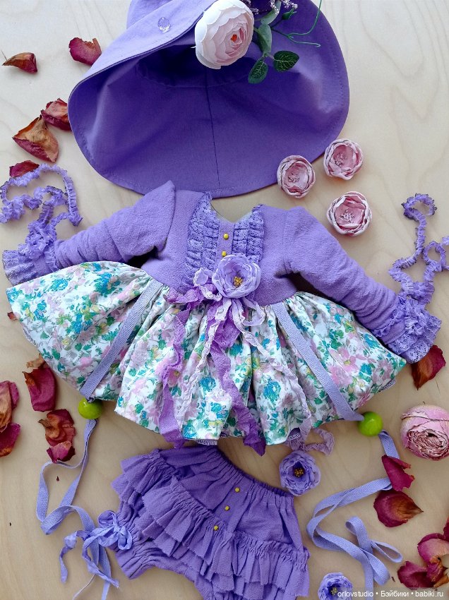 Платье 💜 "Лавандовое блаженство" 💜 для Готц/Zwergnase (фото 2)