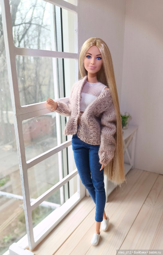 Вязаные вещи для кукол — Одежда для кукол (фото 4)
