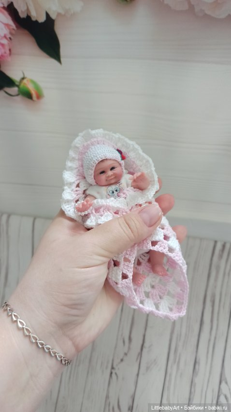 Силиконовая малышка 11 см (фото 2)