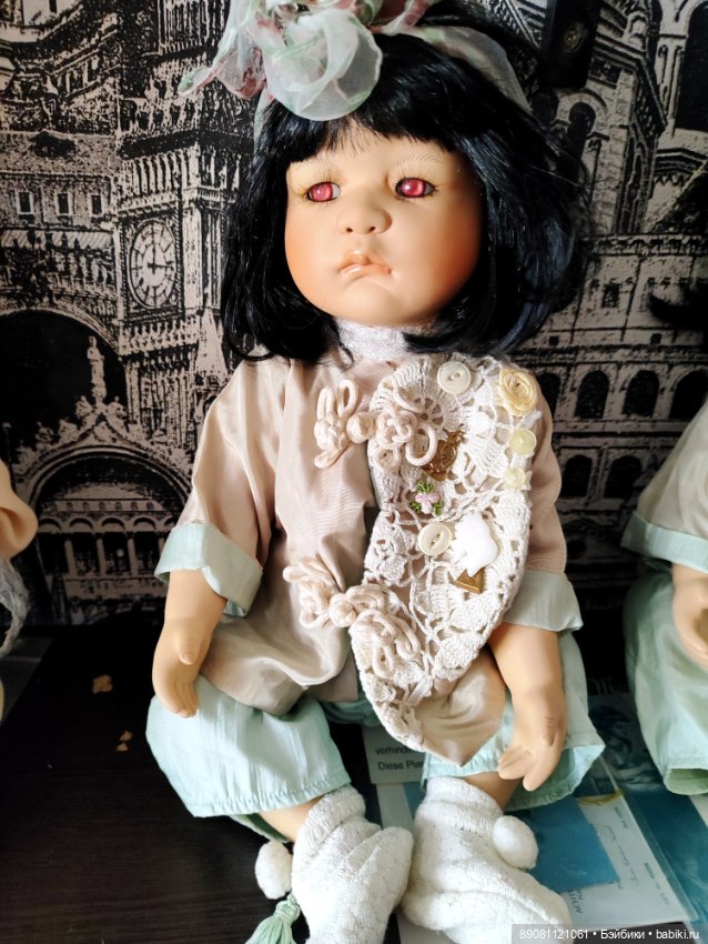 Кукла фарфоровая Linda Valentino Mishel (фото 3)