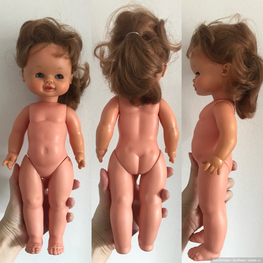 Две винтажные куклы Famosa