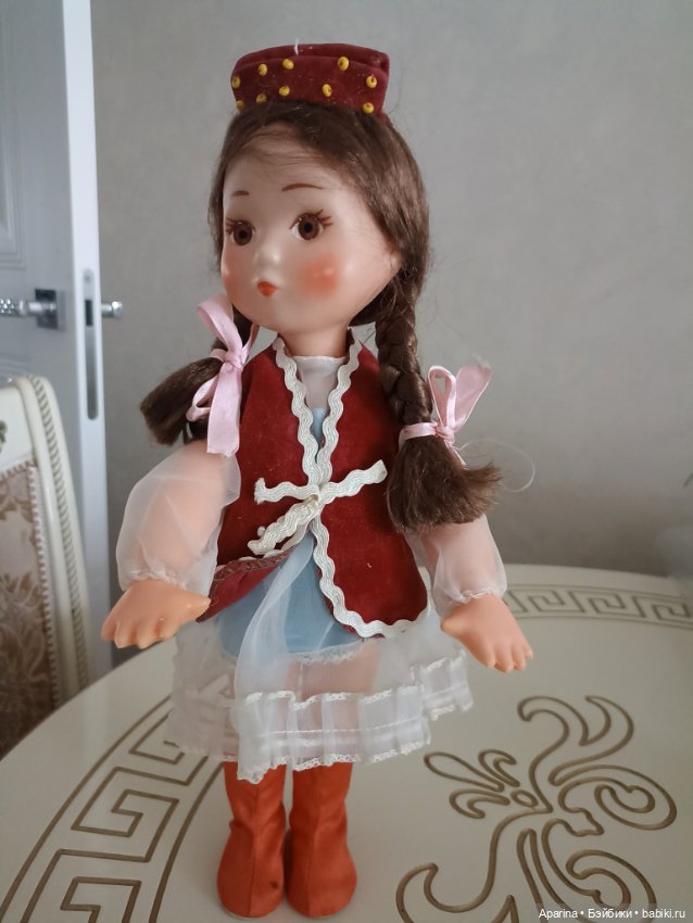 Винтажная паричковая кукла СССР (фото 4)
