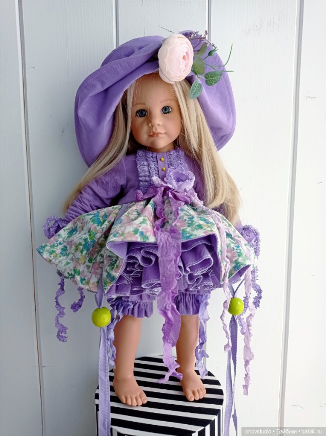 Платье 💜 "Лавандовое блаженство" 💜 для Готц/Zwergnase (фото 4)