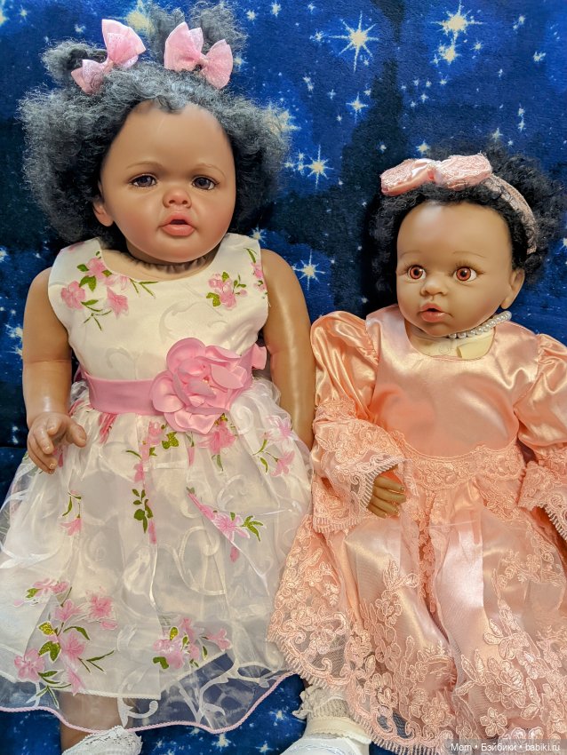 NPK тоддлер, китайская афро девочка 70 см (фото 4)