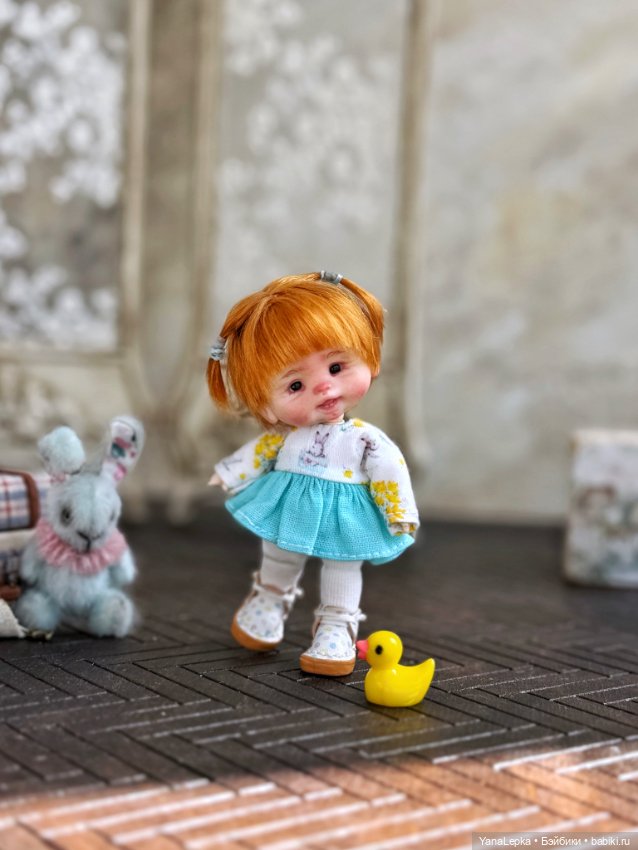 Куколка мини ob11 — Авторские куклы (фото 3)
