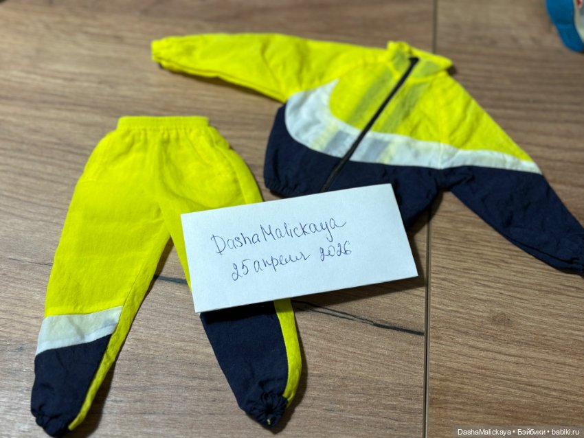 Спортивный костюм на экшена 1/6 (фото 4)