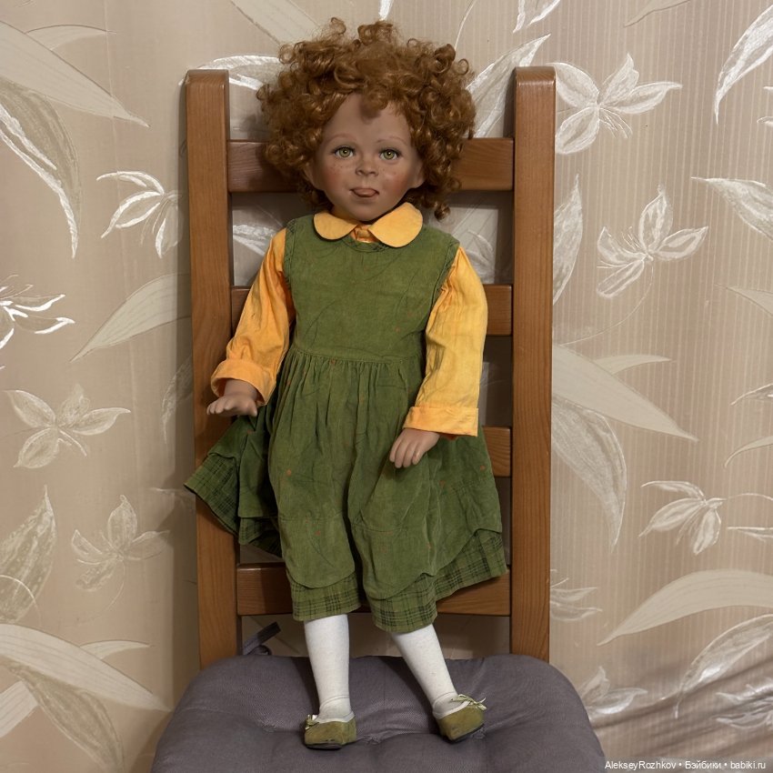 Коллекционная фарфоровая кукла от Groble-Schmidt