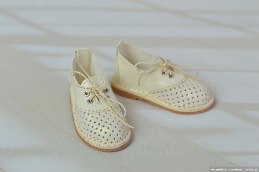 Летние ботиночки "Оксфорды" для кукол Руби Ред (фото 5)